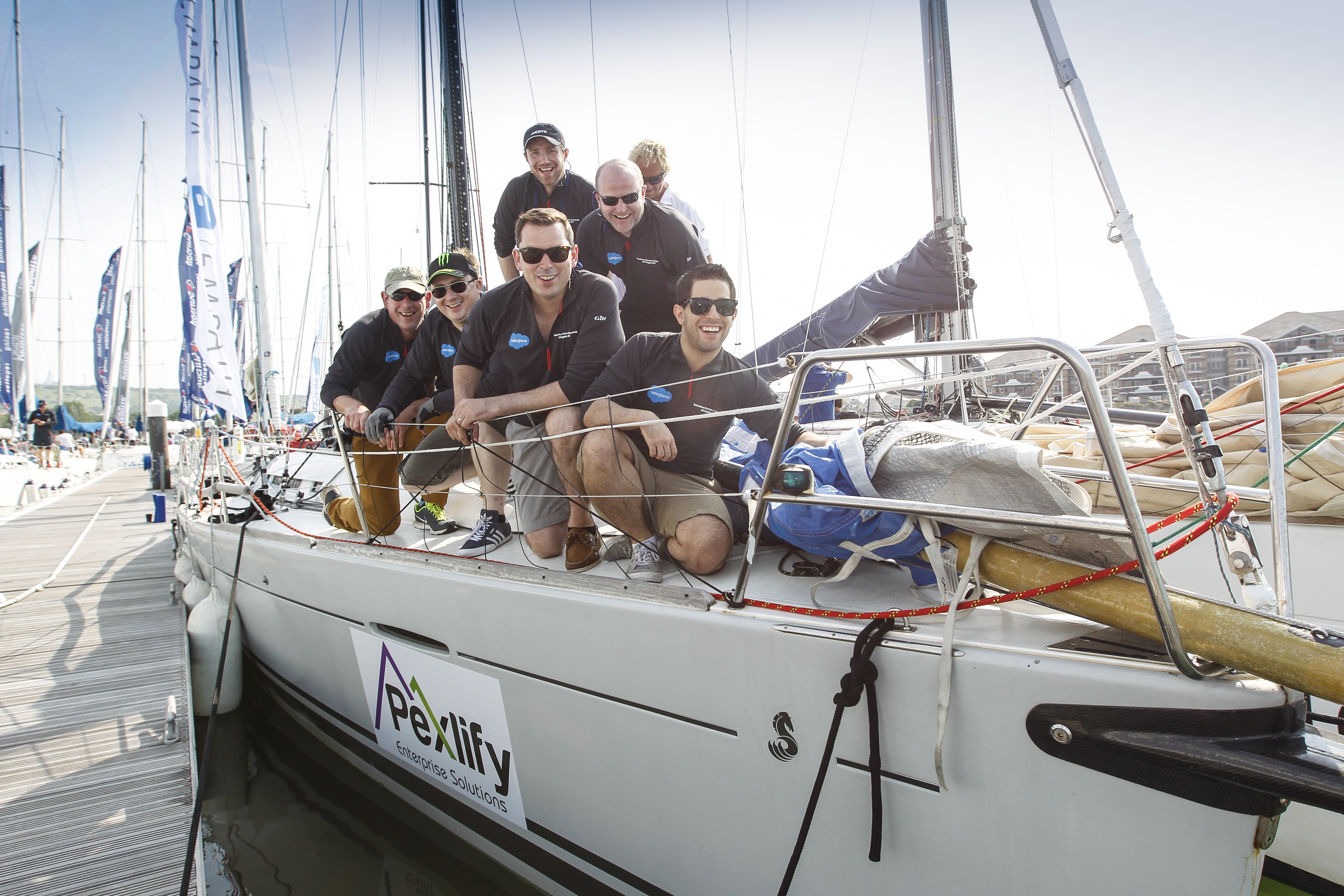 Pexlify at the salesforce regatta